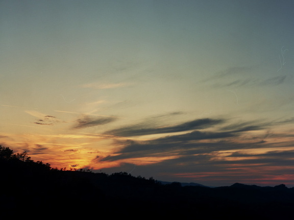 Sunset from Wizard's Backbone